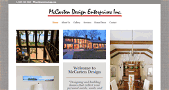 Desktop Screenshot of mccartendesign.com