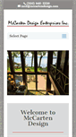 Mobile Screenshot of mccartendesign.com